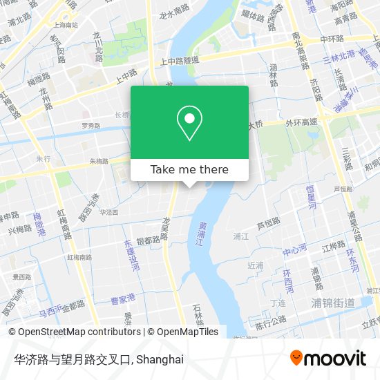 华济路与望月路交叉口 map