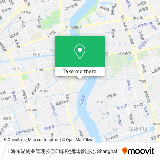 上海东湖物业管理公司印象欧洲城管理处 map