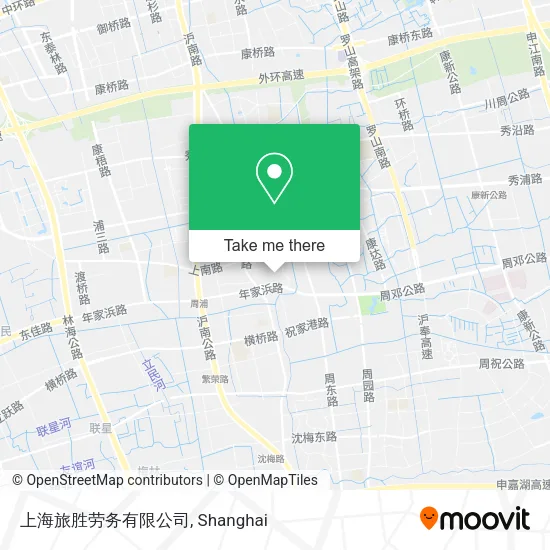 上海旅胜劳务有限公司 map