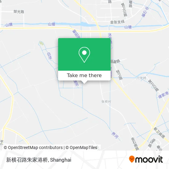 新横召路朱家港桥 map