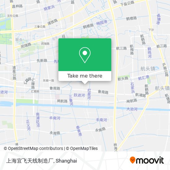 上海宜飞天线制造厂 map