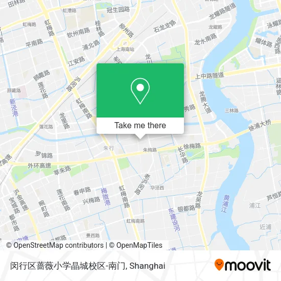 闵行区蔷薇小学晶城校区-南门 map