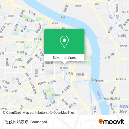 吃伐炸鸡汉堡 map