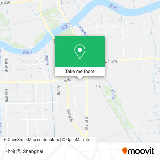 小食代 map