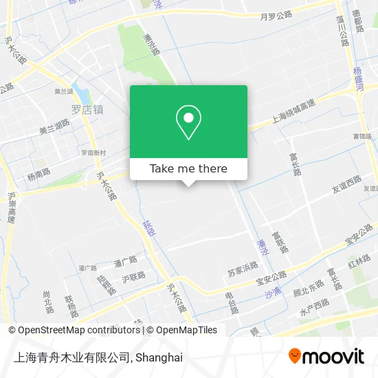 上海青舟木业有限公司 map