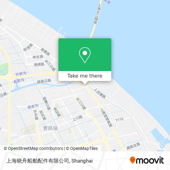 上海晓舟船舶配件有限公司 map