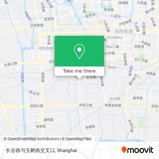 长谷路与玉树路交叉口 map