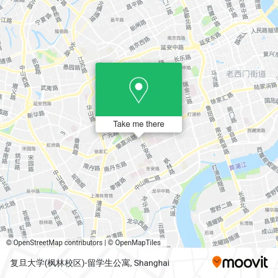 复旦大学(枫林校区)-留学生公寓 map
