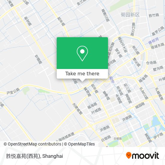 胜悦嘉苑(西苑) map