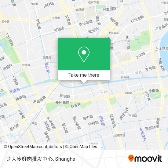 龙大冷鲜肉批发中心 map