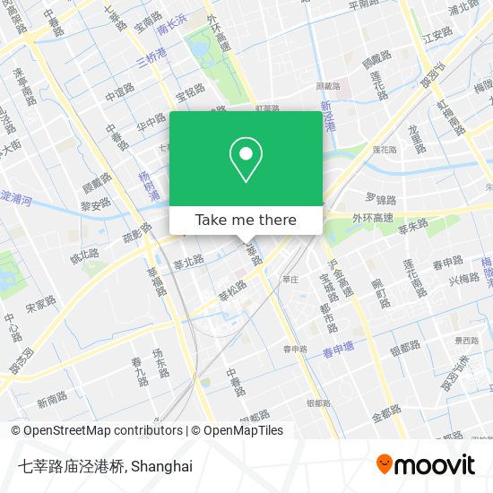 七莘路庙泾港桥 map