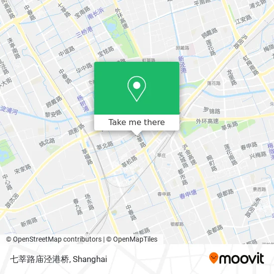 七莘路庙泾港桥 map