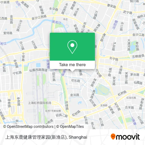上海东鹿健康管理家园(新渔店) map