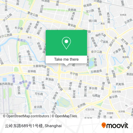 云岭东路689号1号楼 map