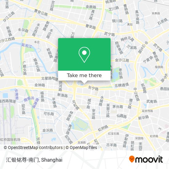 汇银铭尊-南门 map