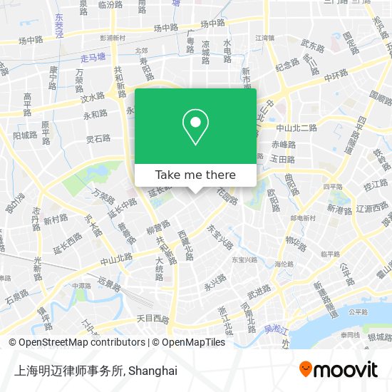 上海明迈律师事务所 map