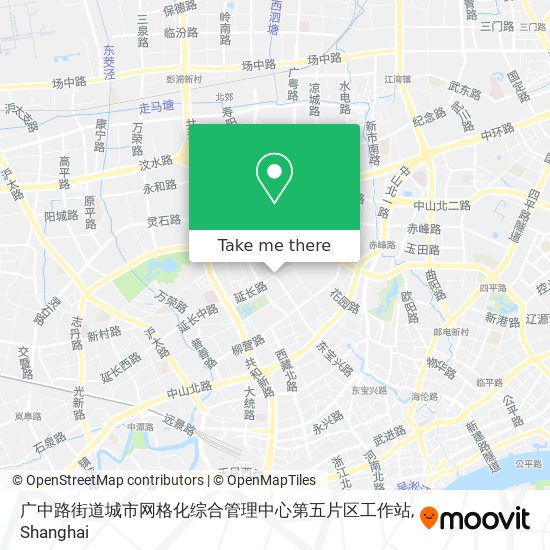 广中路街道城市网格化综合管理中心第五片区工作站 map