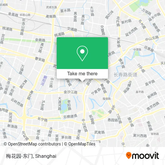 梅花园-东门 map
