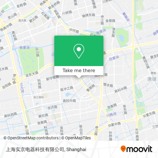 上海实京电器科技有限公司 map