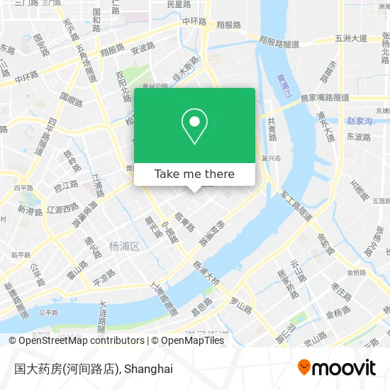 国大药房(河间路店) map