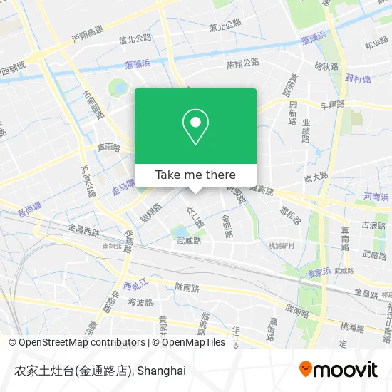 农家土灶台(金通路店) map