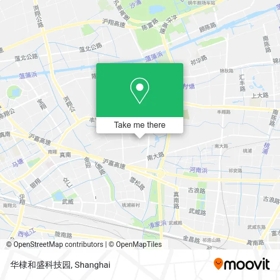 华棣和盛科技园 map