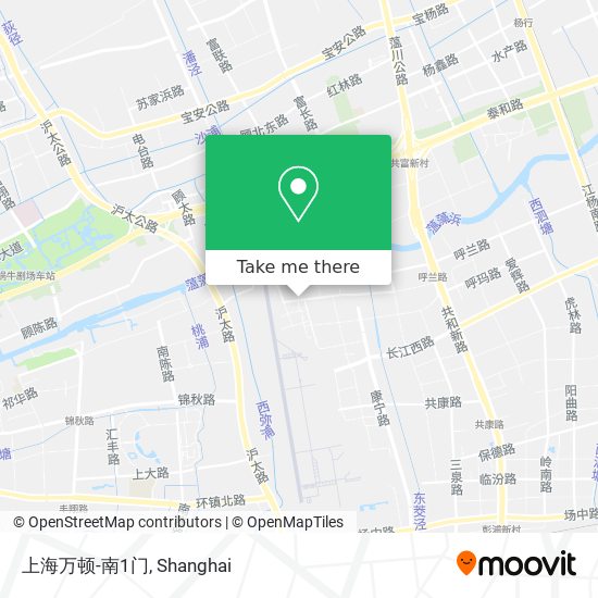 上海万顿-南1门 map
