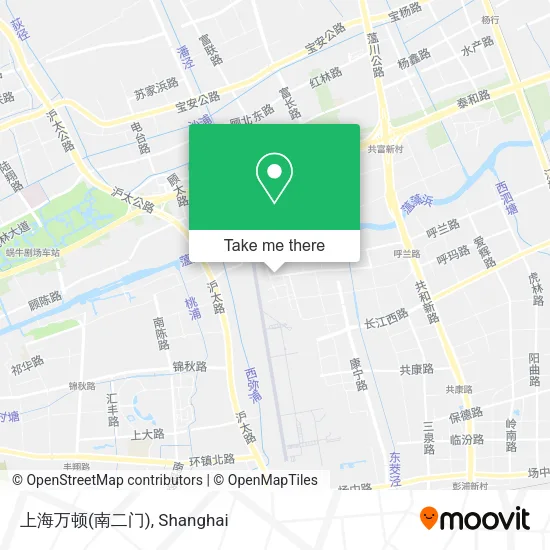 上海万顿(南二门) map