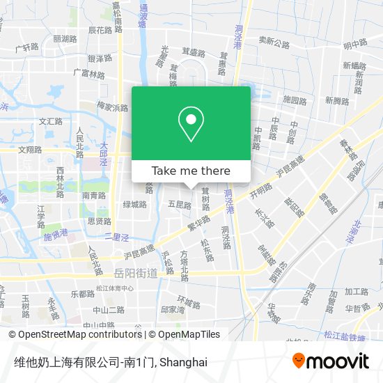 维他奶上海有限公司-南1门 map