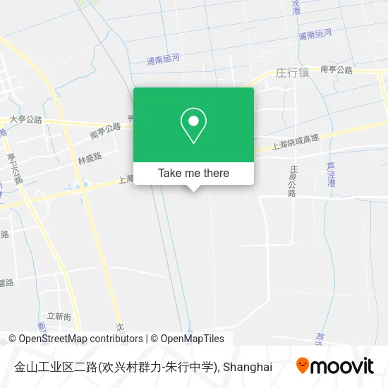 金山工业区二路(欢兴村群力-朱行中学) map