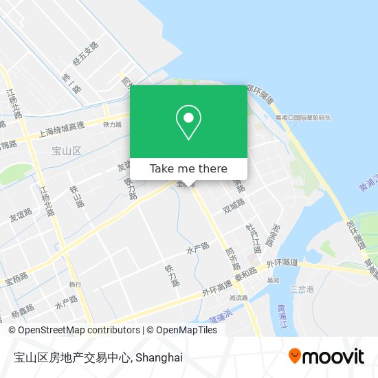 宝山区房地产交易中心 map