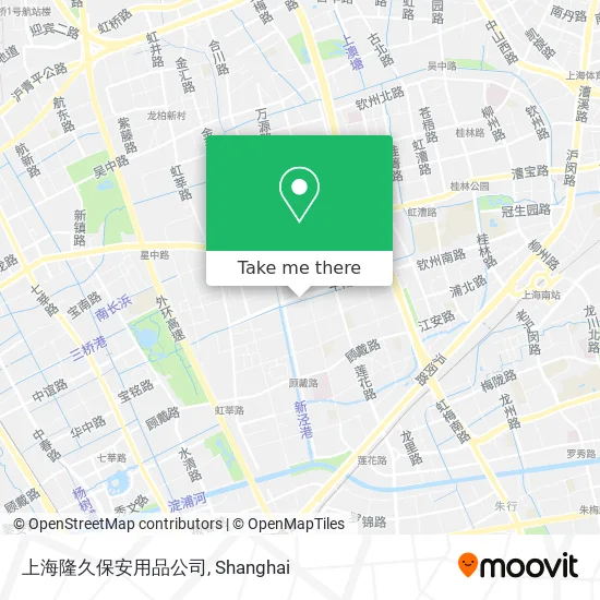 上海隆久保安用品公司 map