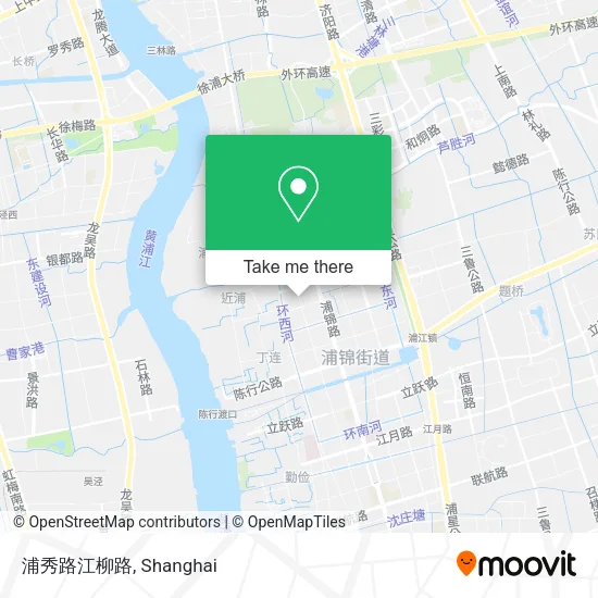 浦秀路江柳路 map