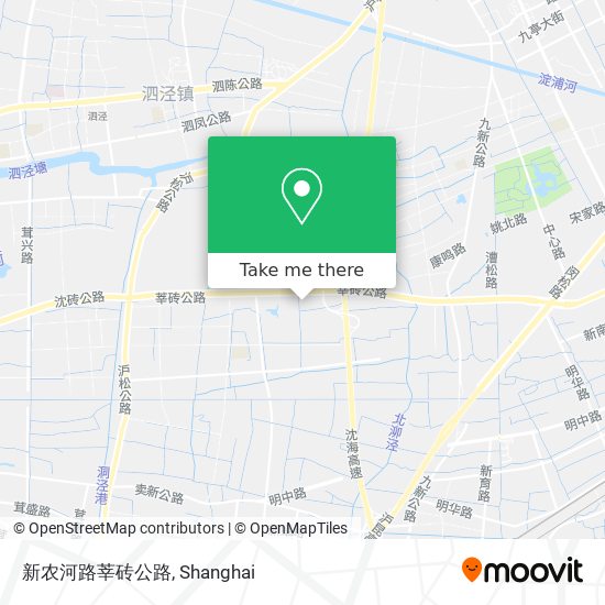 新农河路莘砖公路 map