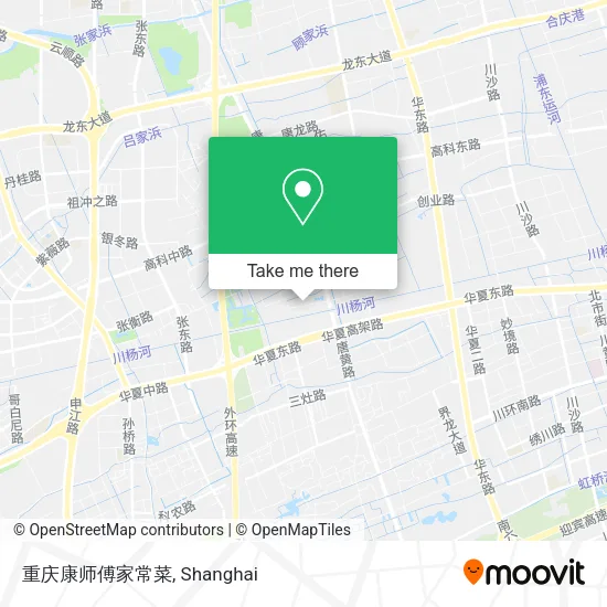 重庆康师傅家常菜 map
