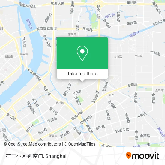 荷三小区-西南门 map