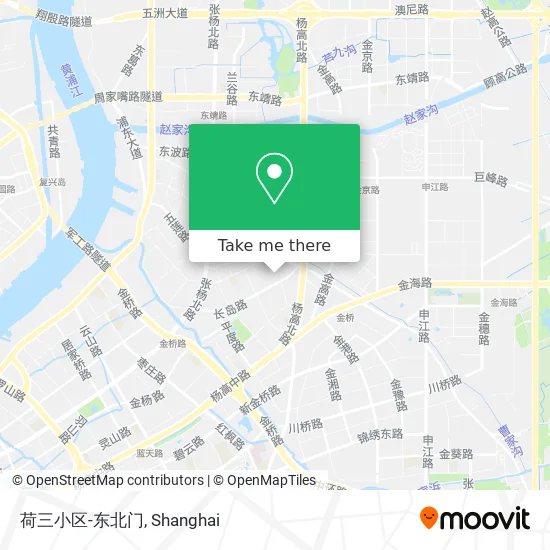 荷三小区-东北门 map