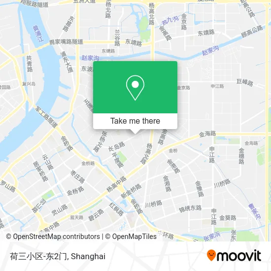 荷三小区-东2门 map