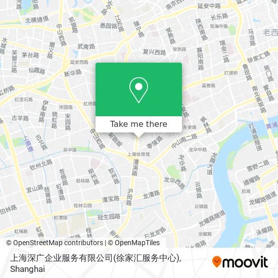 上海深广企业服务有限公司(徐家汇服务中心) map