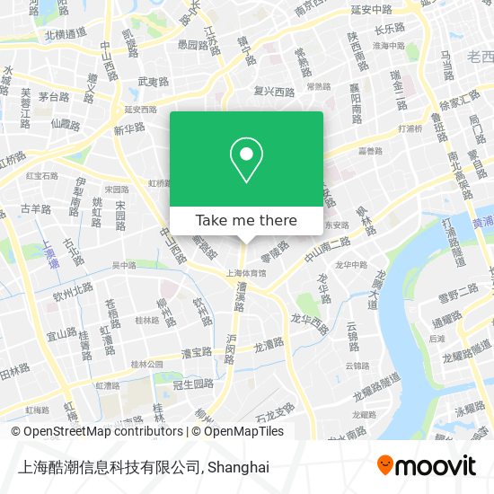 上海酷潮信息科技有限公司 map