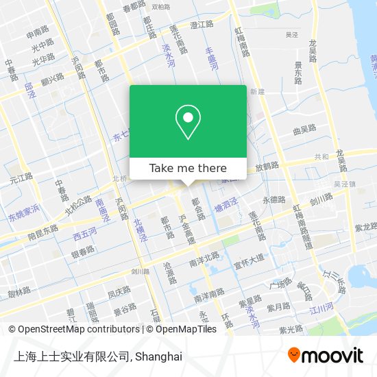 上海上士实业有限公司 map