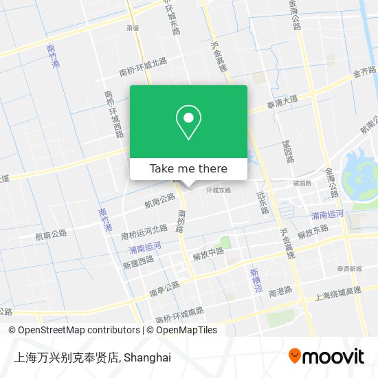 上海万兴别克奉贤店 map