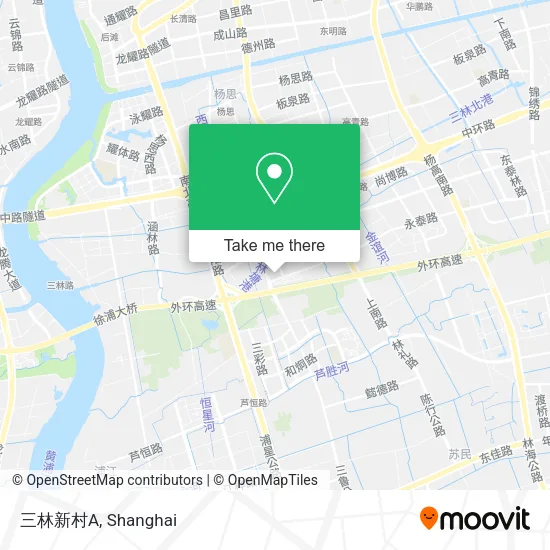 三林新村A map