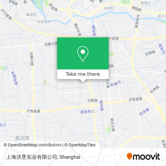 上海洪垦实业有限公司 map