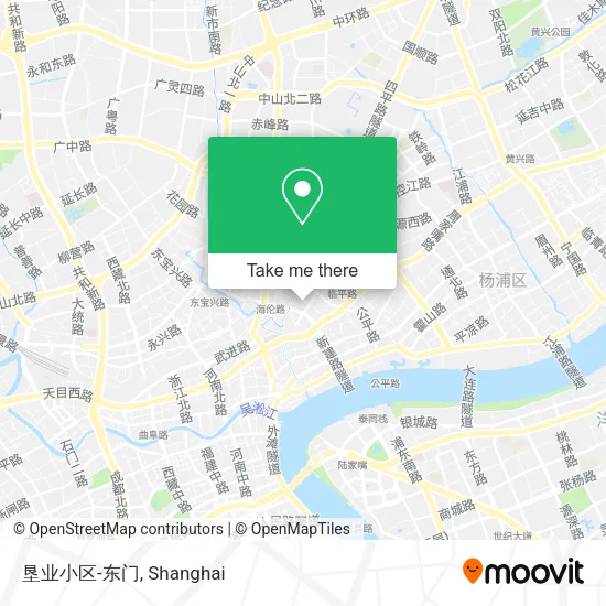 垦业小区-东门 map