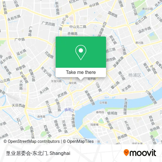 垦业居委会-东北门 map