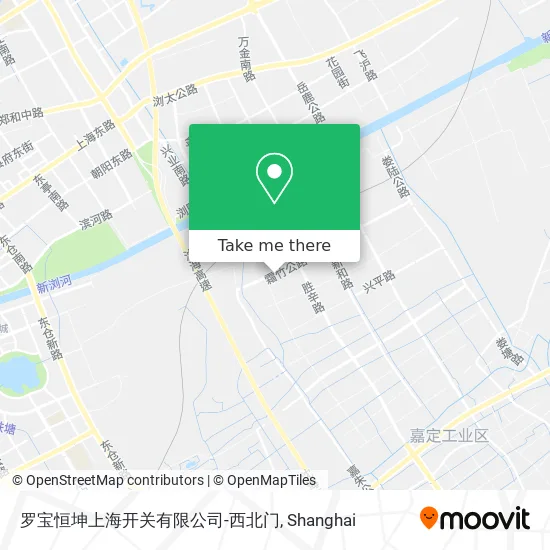 罗宝恒坤上海开关有限公司-西北门 map