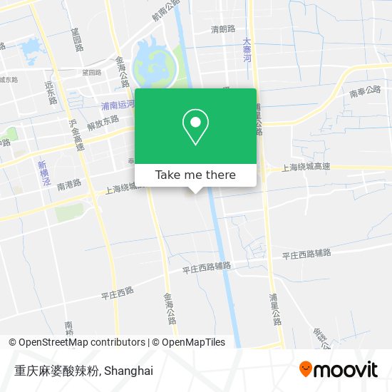 重庆麻婆酸辣粉 map