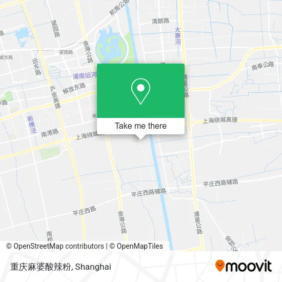 重庆麻婆酸辣粉 map