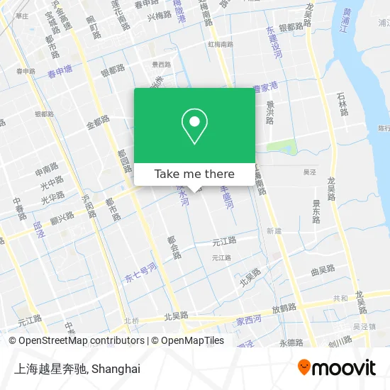 上海越星奔驰 map